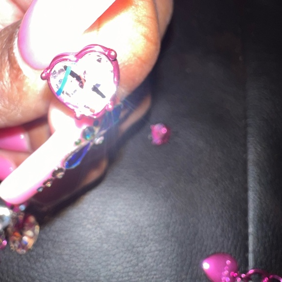 NWOT BETSEY JOHNSON HARLEM SHUFFLE NECKLACE, BRACELET, RING AND EARRINGS SET HTF - Picture 8 of 11